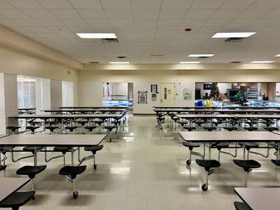 JP Elder Middle School Cafeteria in Fort Worth