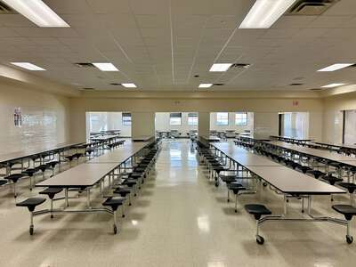 JP Elder Middle School Cafeteria in Fort Worth
