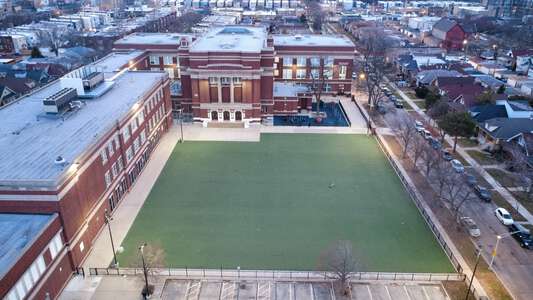 Falconer - Laughlin Falconer Elementary School Field - Practice in Chicago 1