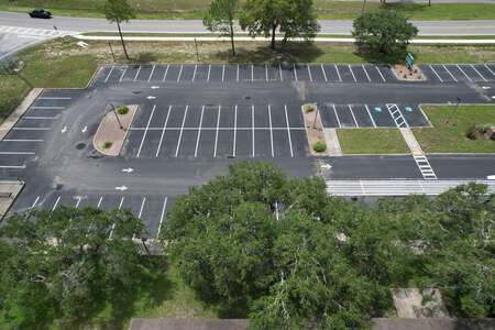 Mary Giella Elementary School Parking Lot in Spring Hill