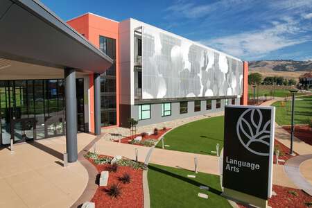 Evergreen Valley College Exterior of Language Arts in San Jose