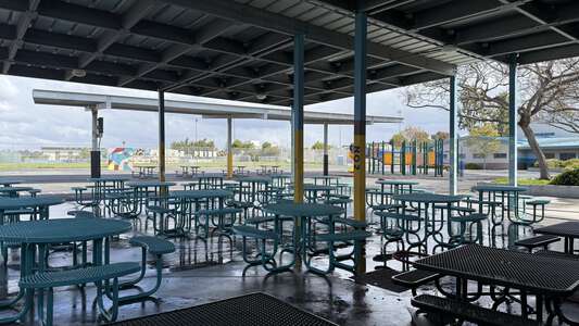 Porter Elementary School Lunch Court in San Diego