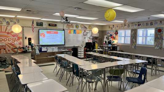 Marsh Junior High School Classroom Standard in Chico