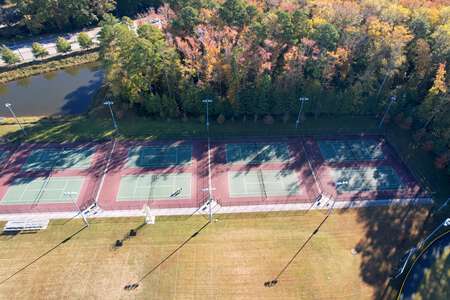 Kellam High School Tennis Courts in Virginia Beach