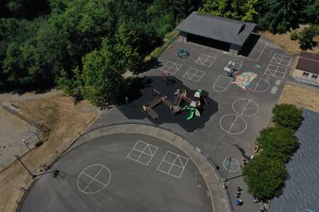 Enterprise Elementary School Blacktop in Federal Way
