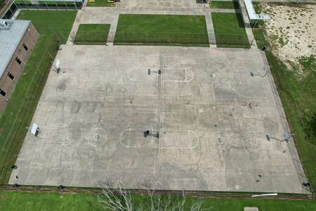 Park Forest Middle School Outdoor Basketball Courts in Baton Rouge