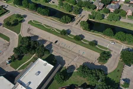 Town Center Elementary School Parking Lot - Front - TCE in Coppell