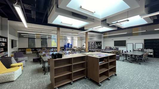 Illahee Middle School Library in Federal Way