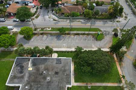 Palmview Elementary School Parking Lot - Front in Pompano Beach