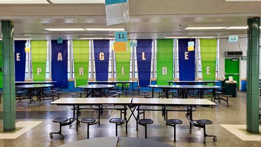 Gompers Preparatory Academy (6-12) Cafeteria in San Diego