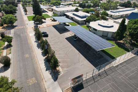Ahwahnee Middle School Parking Lot - Staff in Fresno