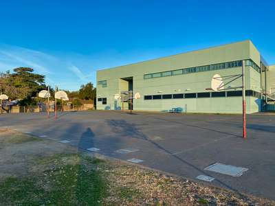 Wilson Elementary School Outdoor Basketball Courts in San Bernardino
