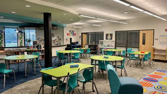 Clearview Elementary School Media Center in LaGrange