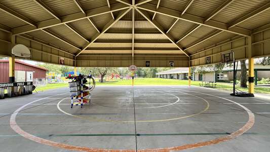 Mary Giella Elementary School Outdoor Covered Area in Spring Hill