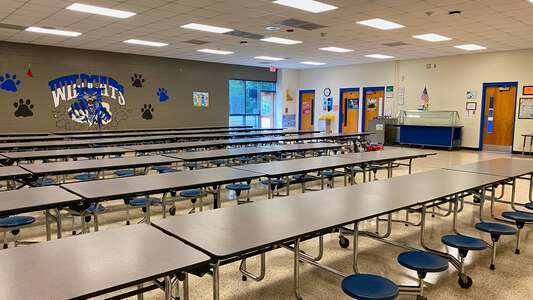 Wingate Elementary School Cafeteria in Wingate