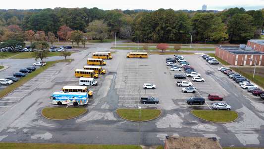 Kempsville Middle School Parking Lot - Student in Virginia Beach