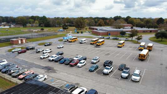 Kempsville Middle School Parking Lot - Student in Virginia Beach