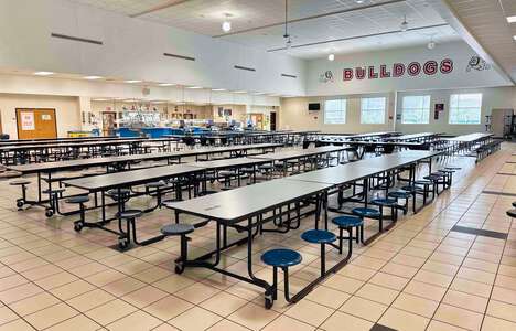 North Gwinnett Middle School Cafeteria in Sugar Hill 2