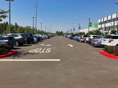 Dolores Huerta Middle School Parking Lot in San Jose
