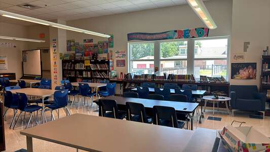 Judge Lionel R Collins Elementary School Library in Marrero 2