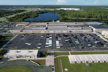 Sunlake High School Parking Lot - Main in Land O' Lakes