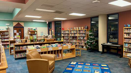 Alice Contreras Elementary School Library in Fort Worth