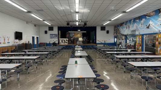 Kingston Elementary School Cafeteria in Virginia Beach