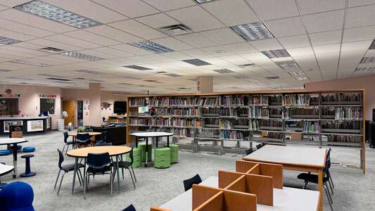 Montezuma Cortez Middle School Library in Cortez