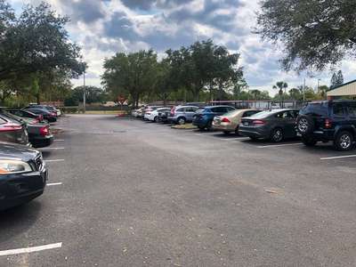 Lake George Elementary School Parking Lot in Orlando