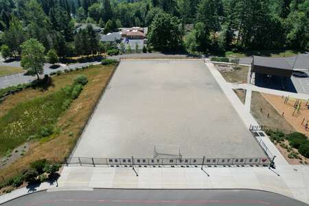 Margaret Mead Elementary School Sand Field in Sammamish
