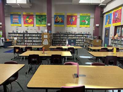 George Washington Elementary School Library in Lodi