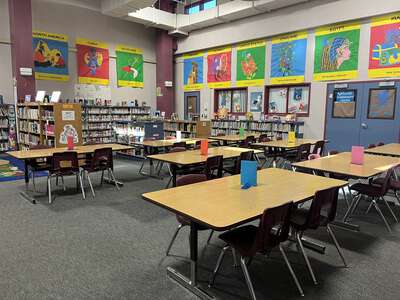 George Washington Elementary School Library in Lodi