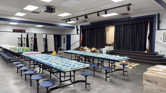 Samuel. W. Simpson Elementary School Multi-Purpose Room in Rialto 2