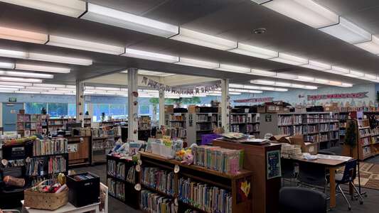 Crescent Elementary School Library in Anaheim