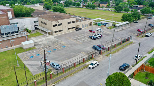 Navarro Middle School Parking Lot - Back in Houston 2