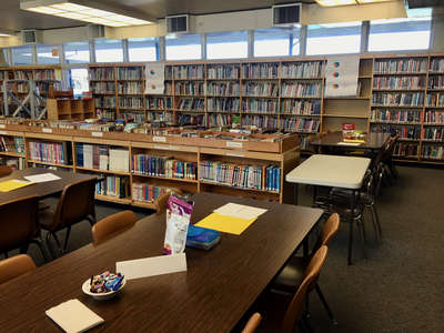 Horner Middle School (FUSD) Library in Fremont