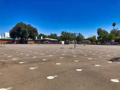 Isador Cohen Elementary School Outdoor Basketball Courts in Sacramento