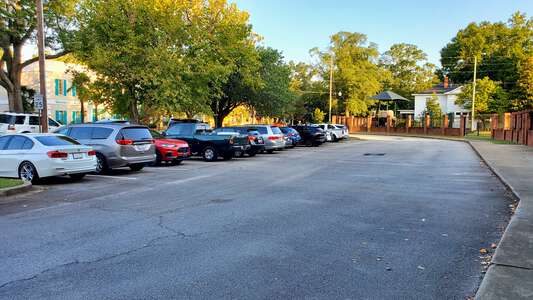 Logan Elementary School Parking Lot - Back in Columbia