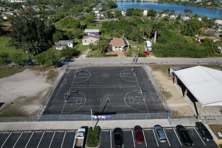 Heights Elementary School Blacktop / Basketball Courts in Fort Myers