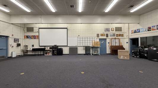 University High School Room 601 - Band in Irvine