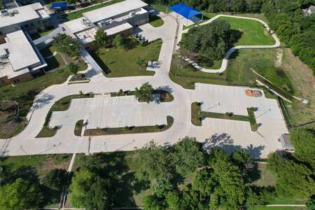 Casis Elementary School Parking Lot in Austin 1