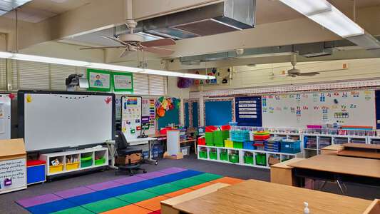 Curie Elementary School Classroom Standard in San Diego