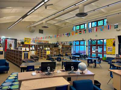 Kenilworth Junior High School Library in Petaluma