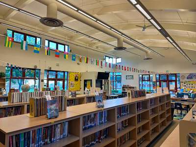 Kenilworth Junior High School Library in Petaluma