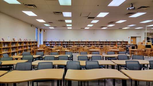 Van Buren Middle School Media Center in Albuquerque
