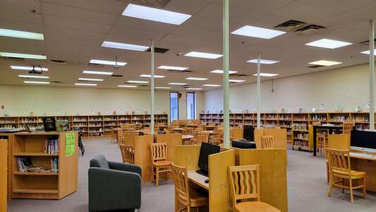 Van Buren Middle School Media Center in Albuquerque