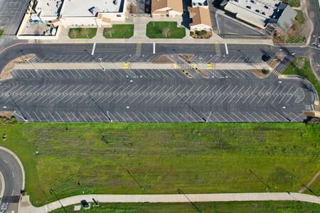 Elizabeth Pinkerton Middle School Parking Lot in Elk Grove 2