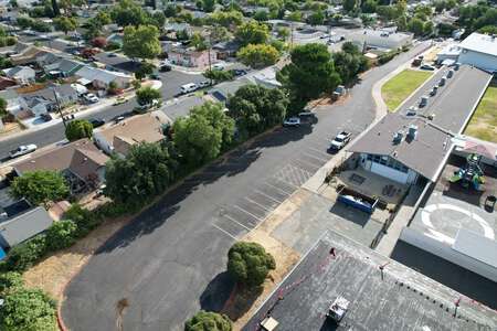 Marsh Elementary School Parking Lot - Back in Antioch