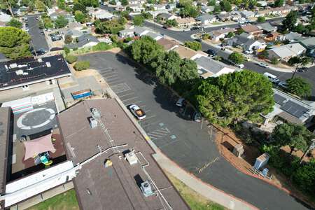 Marsh Elementary School Parking Lot - Back in Antioch