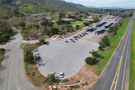 Gavilan College Parking Lot C in Gilroy